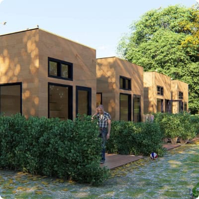 Bungalow 24 – Green Cube House